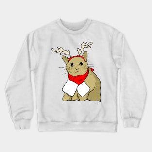 Christmas Cat Crewneck Sweatshirt